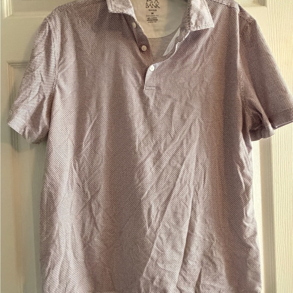 Men's Purple Short Sleeve Shirt